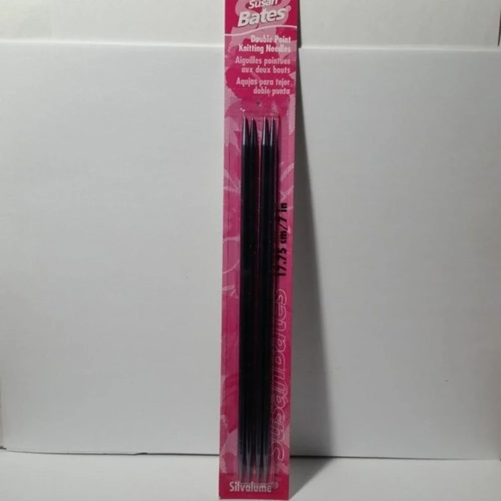 Silvalume Double Point Knitting Needles US Size 5